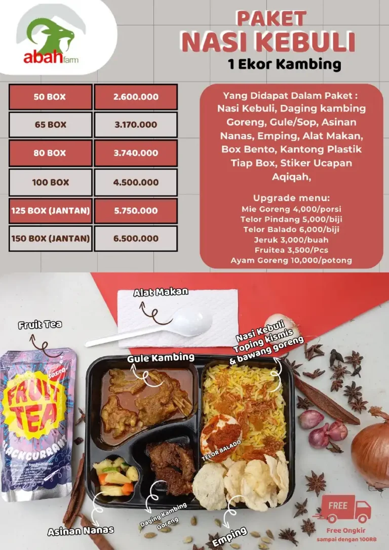 paket aqiqah 1 kambing terdekat bogor murah