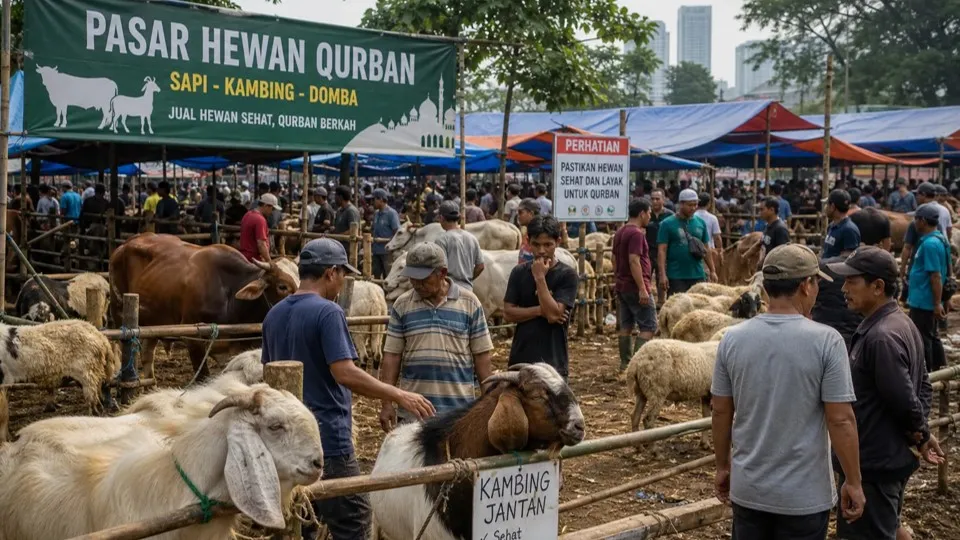 pasar hewan qurban
